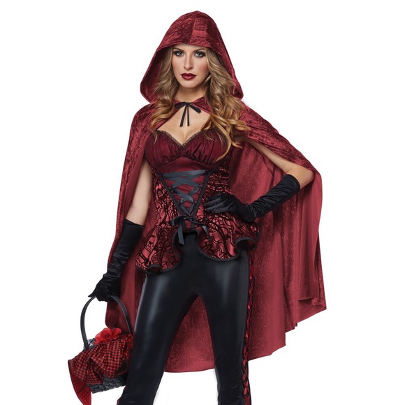 Adult Big Bad Red Little Red Riding Hood Costume